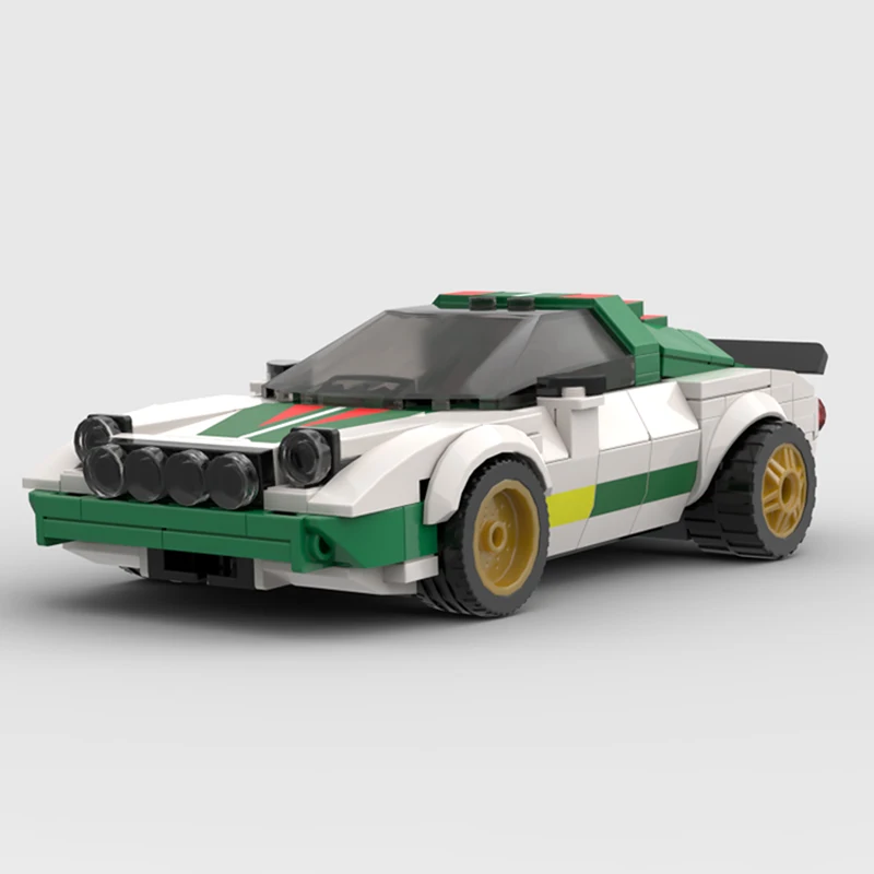 

Speed Racing Car Model MOC Building Bricks Rally Racing Modular Technology Children Holiday Gifts Assemble Toys Suit