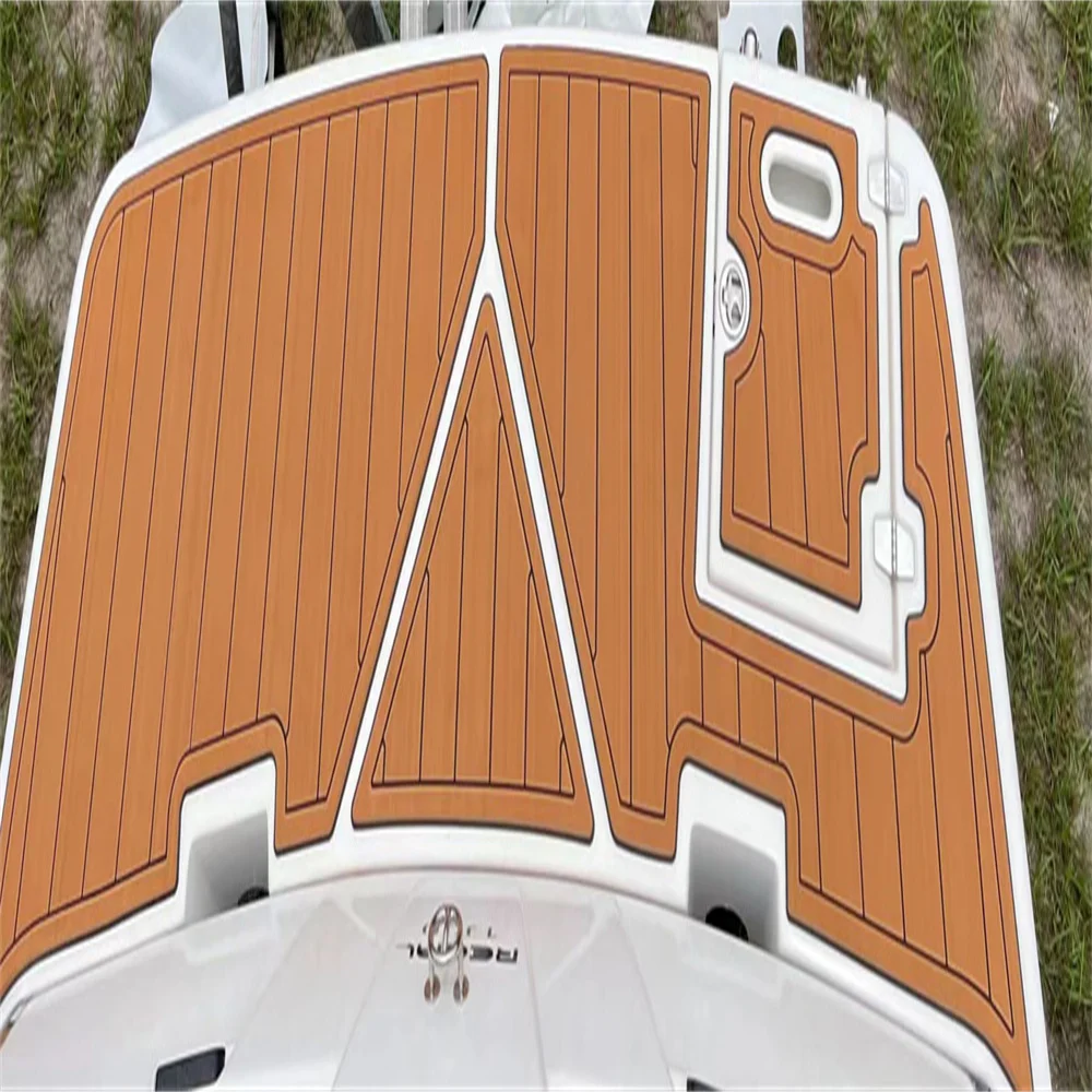 2001 Re-gal 1900 LE Swim Platform Cockpit Pad Boat EVA Foam Teak Deck Floor Mat SeaDek MarineMat Style Self Adhesive