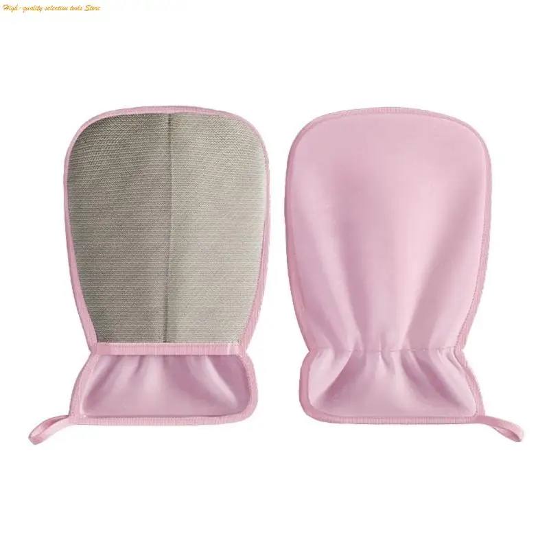 203F Static Pet Grooming Gloves Efficiently Remove Loose Furs From Cats Dog Washable Hair Removal Tool For Home Couch Carpet