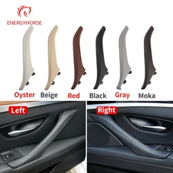 For BMW F10 F11 Car Left Right Interior Passenger Door Leather Handle Assembly For BMW 5 Series 520i 525i 528i 535i Accessories