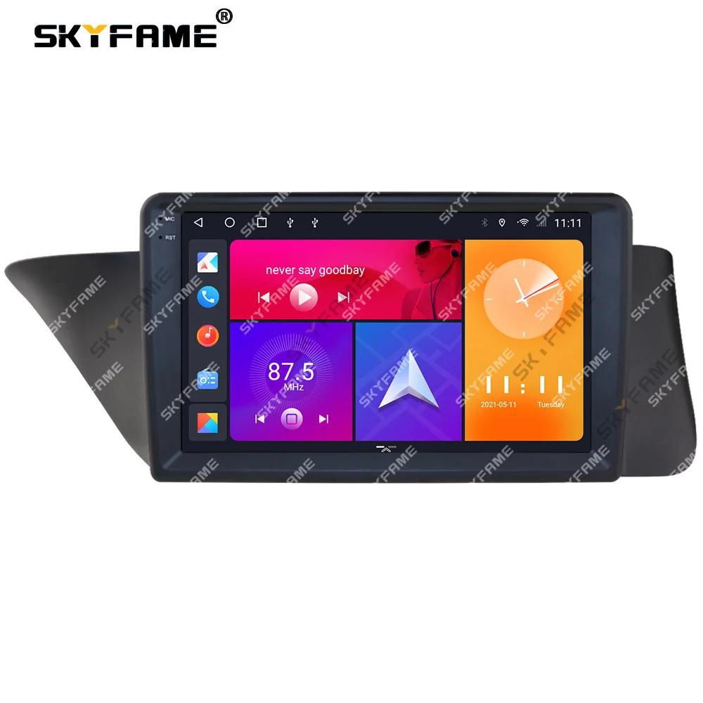 SKYFAME автомобильная рамка, лицевой адаптер, декодер Canbus Box, Android радиоприемник, комплект панели для Lexus ES ES250 ES300 ES350