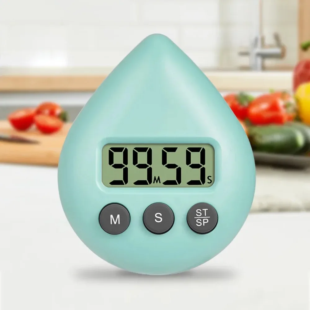 Waterproof Shower Clock Timer Splash Resistant Timer Magnetic Digital Timer Sports Visual Clock for Home Office School Kitchen
