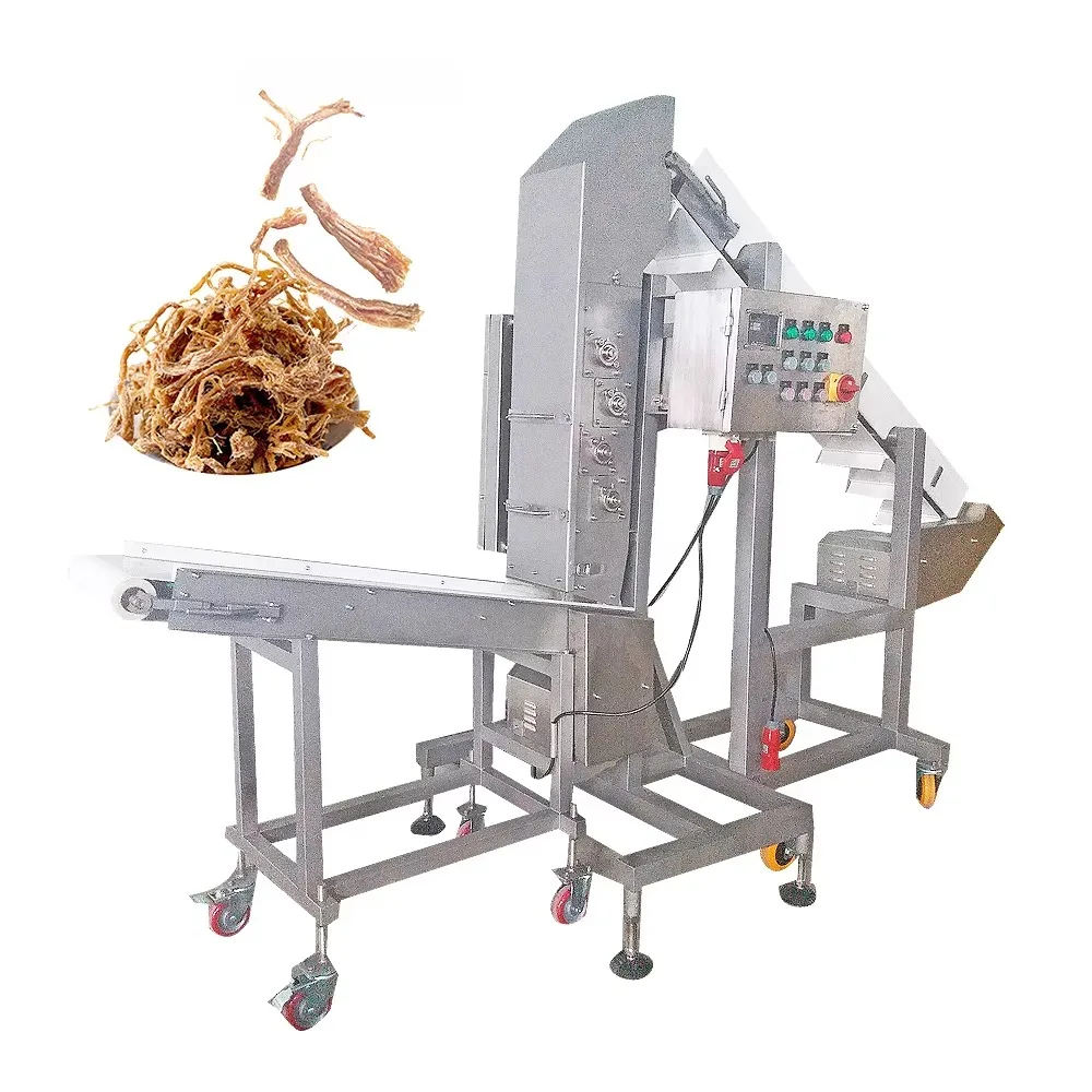 Energy-Efficient Cooked Meat Shredded Mincer Meat Floss Machine Cutter Chicken Shredding Pulling Meat Shredder for Beef