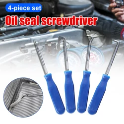 4Pcs 135mm Car Auto Vehicle Oil Seal Screwdrivers Set O-Ring Seal Gasket Puller Remover Pick Hooks Repair Tools For Car