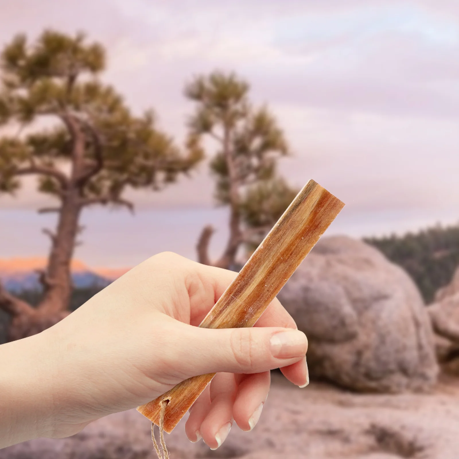 

2pcs Pine Sticks Natural Wood Fire Starter For Camping Survival Outdoor Rain Snow High-Altitude Long Burning Flame Fire