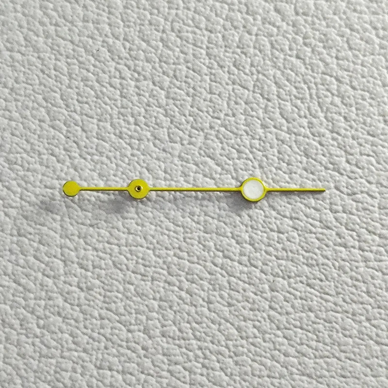 Manecillas de reloj adecuadas para NH 35 NH 36, segunda mano, luminosas, verdes, 13mm, accesorios para relojes, piezas de humidificación para relojes de pulsera