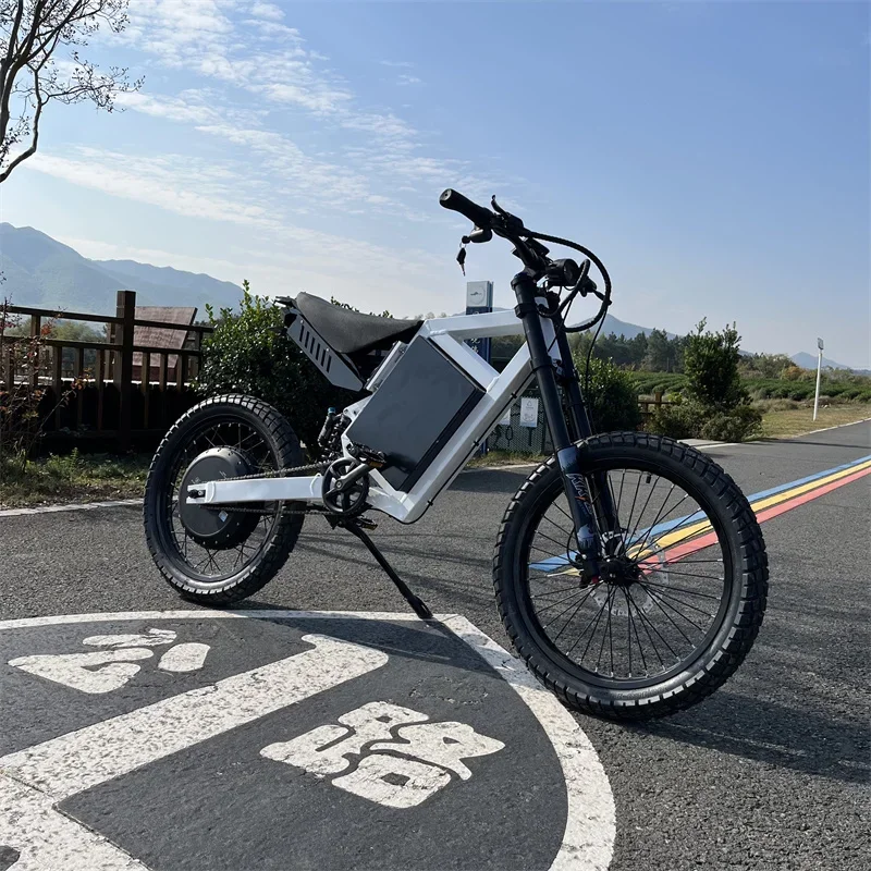 CS20 19inch Fat Ebike In China Warehouse 72v 8000w Fat Tire Electric City Road Bike For Adults 90 To 100km Fat Ebike