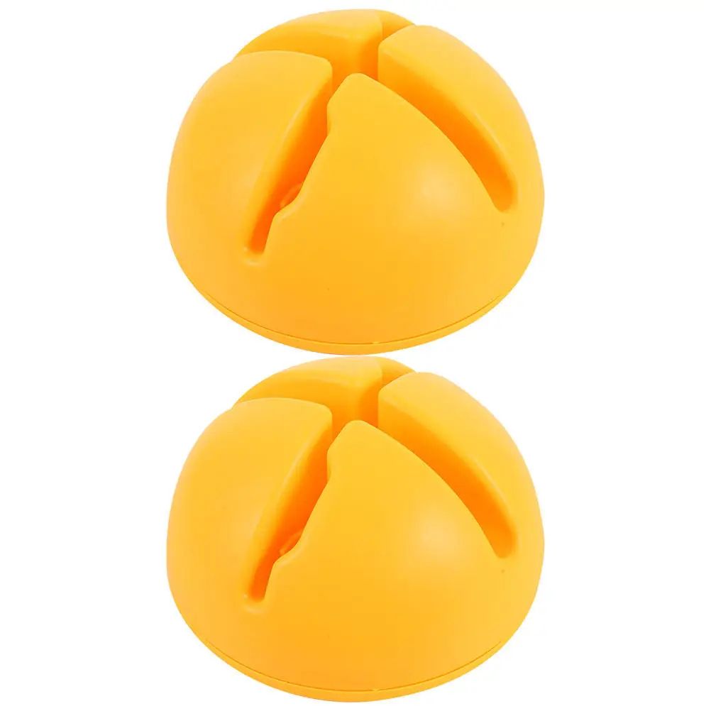 

Комплект из 2 пластиковых оснований для угловых флагштоков, обеспечивающих устойчивость, для тренировочного оборудования по футболу и баскетболу, развития навыков, занятий спортом на открытом воздухе