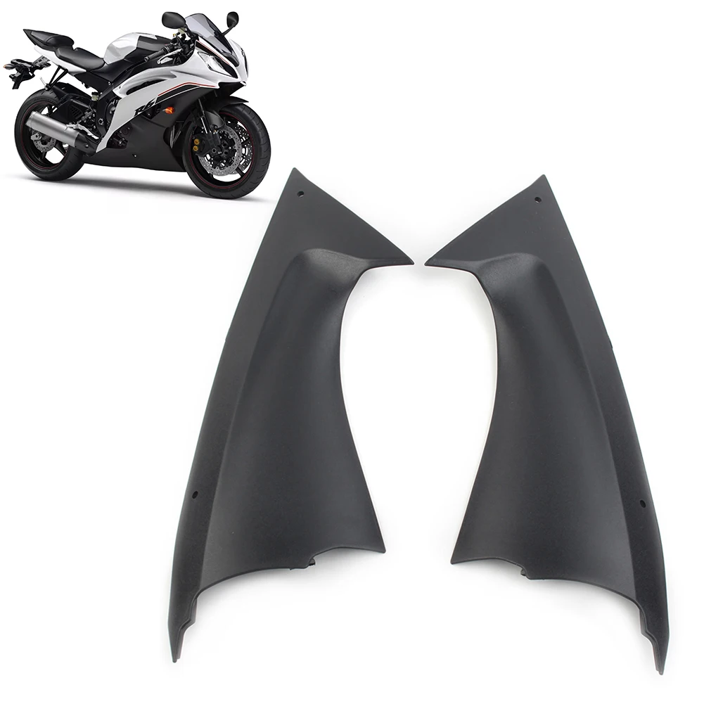 

1Pair Motorcycle Side Air Duct Cover Fairing Cowling Insert Part For Yamaha YZF R6 2008-2016 ABS Plastic