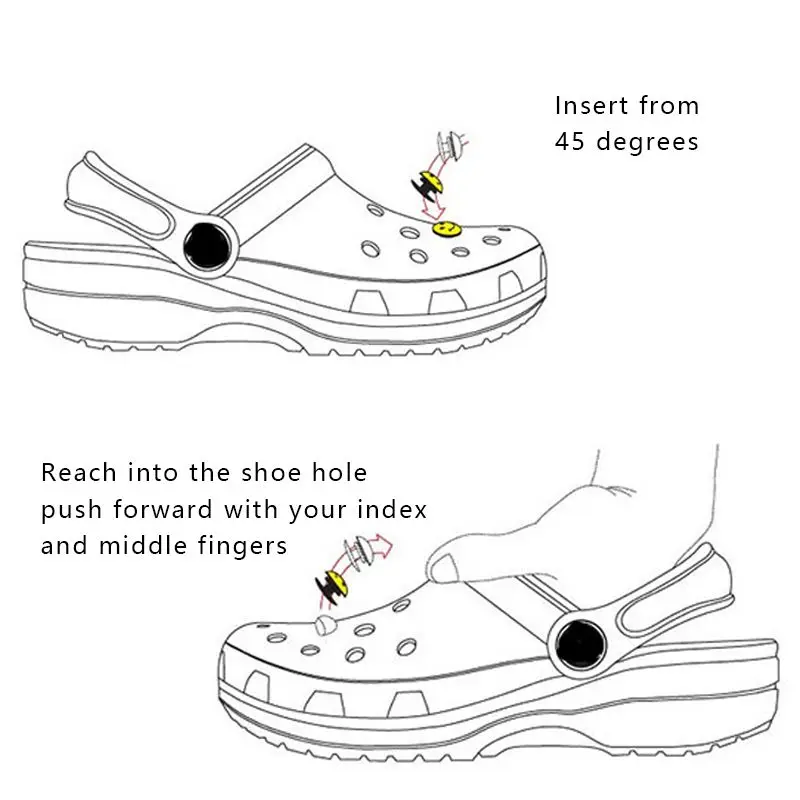 Bling Gold  Letter Shoe Charms for Clog Sandals Shoe Decoration Alphabet Characters Shoes Charm Pins for Boy Girl Men Women 1PCS image 6