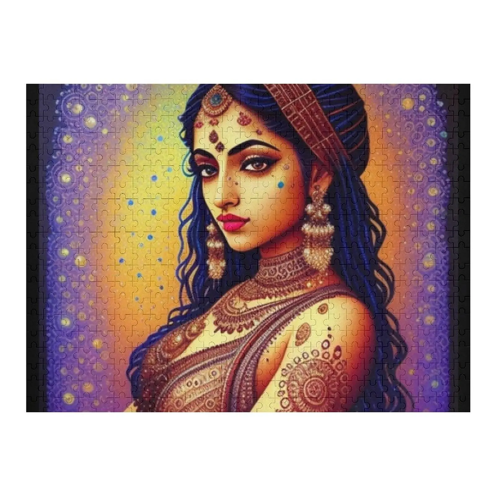 

Indian girl Jigsaw Puzzle Personalized For Kids Personalized Gift Puzzle