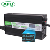 14.6V 20A LiFePO4 Battery Charger For 4S 12.8V 14.4V Battery With OLED Display Fast Charger