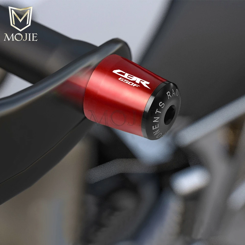 

Motorcycle Accessories 7/8" 22MM Handlebar Hand Grips Handle Bar End Cap For Honda CBR650F CBR 650 CBR650 F 650F 2014-2016 2015