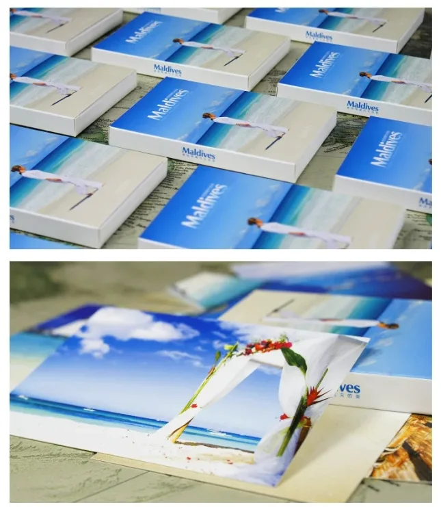 30 ورقة جزر المالديف المشهد بطاقات بريدية موضة هدية أتمنى بطاقة المعايدة رسالة دعوات بطاقة يمكن بريدها مجموعة بطاقات محاصر