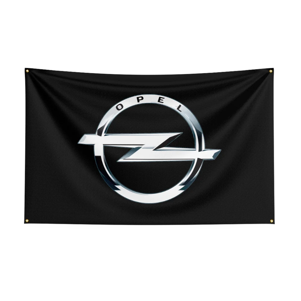 O-O-p-e-l car Flag Forcarnival Garage match campaign Club fan collection Car Lovers pennant
