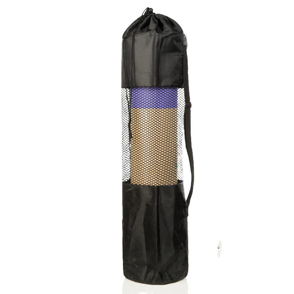 

3Pcs Stylish Yoga Mat Organizer Bag Drawstring Sealing Durable Outdoor Sports Storage Yoga Fitness Supply