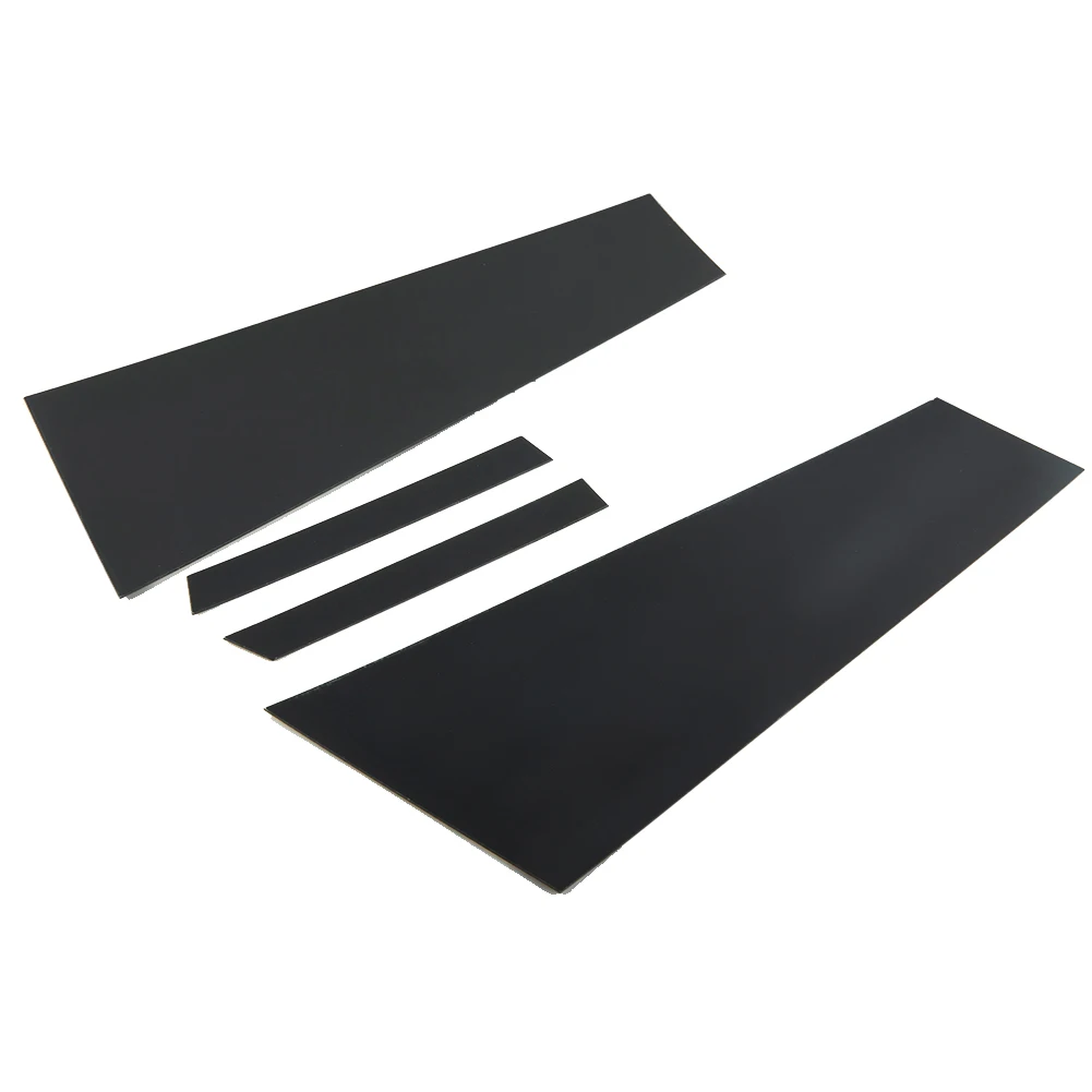 

Автоаксессуары, накладка на окно автомобиля, передняя правая 4 шт., ABS, резина для предотвращения столкновений, автозапчасти, декоративная полоса для мойки автомобиля