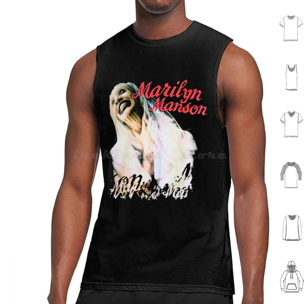 Marilyn Manson Sweet Dreams Rare Vintage Tank Tops Vest Sleeveless Marilyn Manson Manson Music Marilyn Widespread Panic