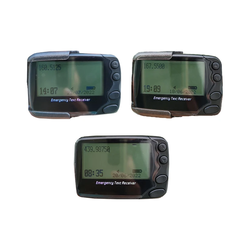 Multi-function Alphanumeric Beeper Pager Pocsag Wireless Smart 137-930MHz PLL or Crystal Pager for Smart Life Convenience