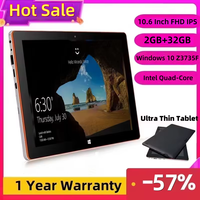 EZpad Ultrathin 10.6” Windows 10 Tablet Intel Z3735F 32bit Quad Core 1.44GHz 2GB RAM 32GB ROM Blue-tooth HD-MI 1*USB 3.0 6600m