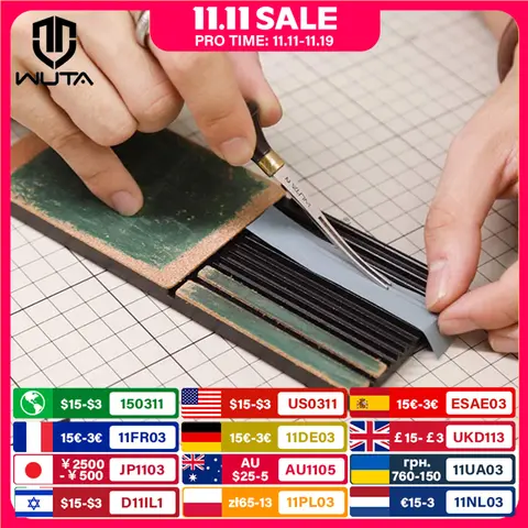 Leather Edge Beveler and Sharpener Tool WUTA