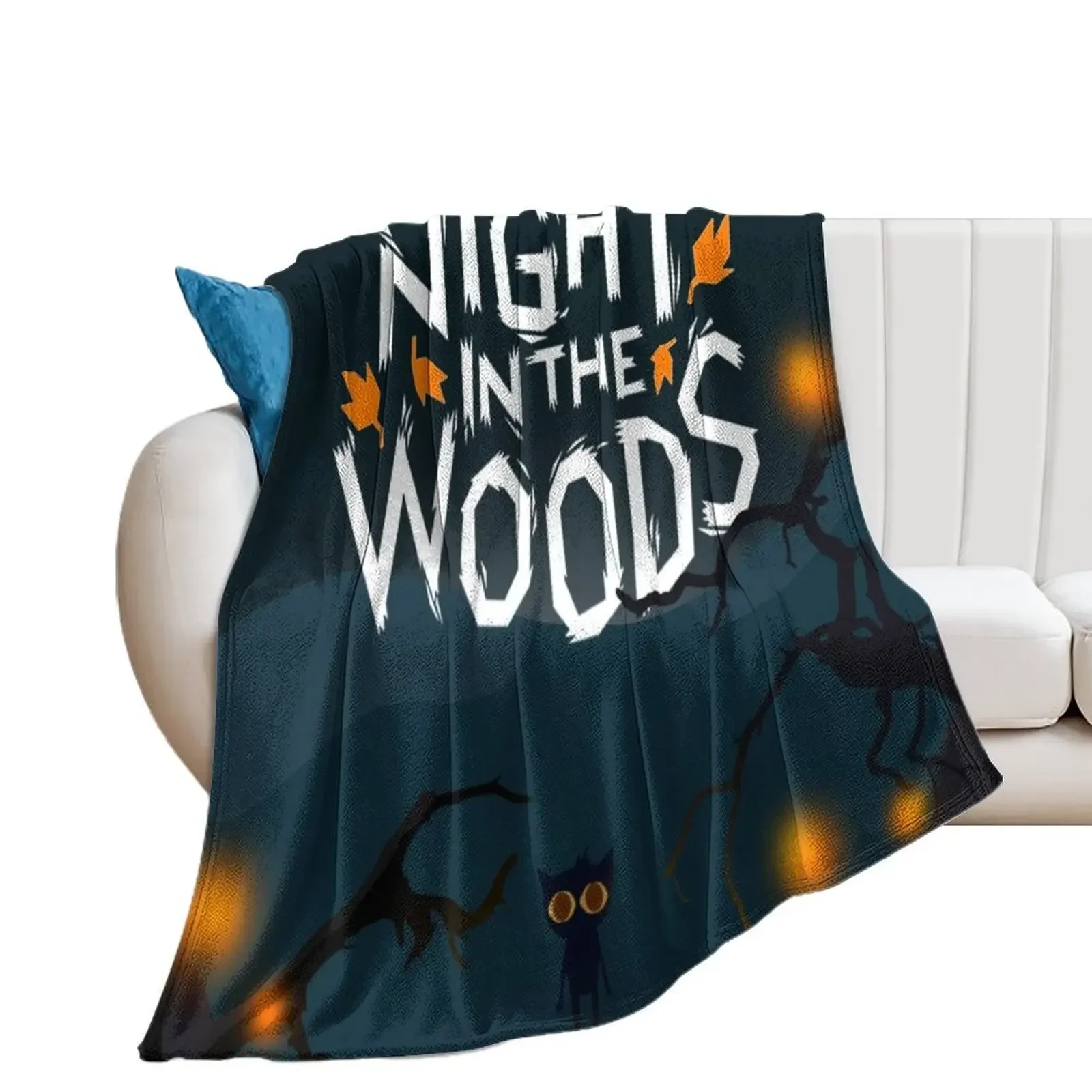 

Night in the woods Throw Blanket manga Bed Blankets For Bed Decoratives Blankets