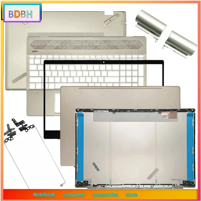 nueva-carcasa-para-portatil-bbt-para-hp-pavilion-15-cs-15-cw-tpn-q208-tpn-q21-cubierta-trasera-lcd-bisel-bisagras-reposamanos-carcasa-inferior-dorada-l28379-00