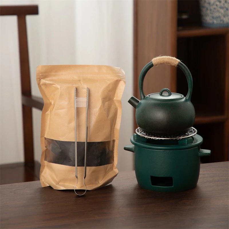 

Gem green binaural stove tea making set (with accessories)