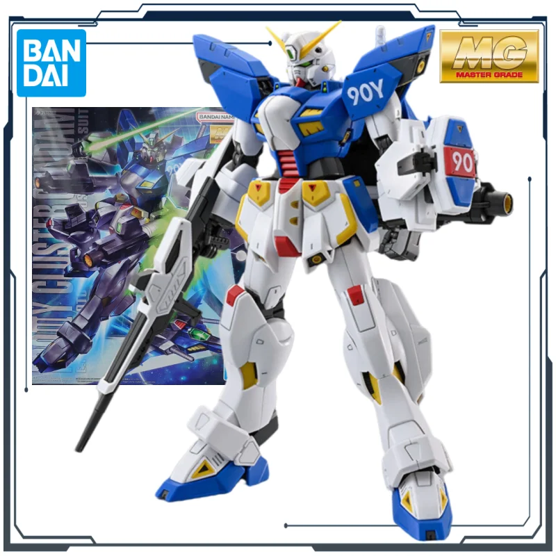 

BANDAI оригинальная MG веб-эксклюзивная версия серии F90IIIY CLUSTER GUNDAM 1/100 аниме сборная модель игрушки подарок для мальчиков коллекционная