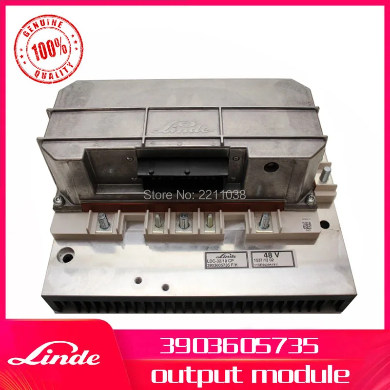 

【Used part】Linde forklift genuine part 3903605735 output module used on 115 electric reach truck R10 R12 R14 R16 R20