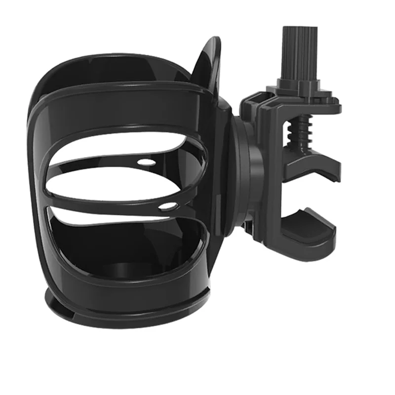 -A90P Cup Holder With Flexible Clamp For Microphone Stand, Pole, Tube, Tripod, Treadmill - Adjustable Fit