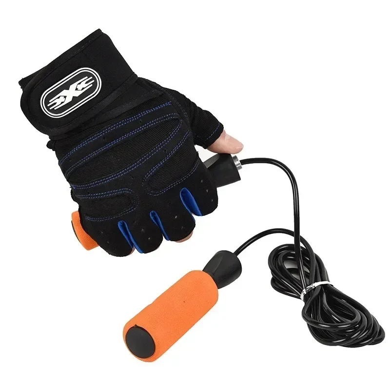 남녀공용 미끄럼 방지 내마모성 반손가락 장갑, 야외 스포츠 사이클링 장갑, 체육관 역도 피트니스 훈련 장갑, 신제품