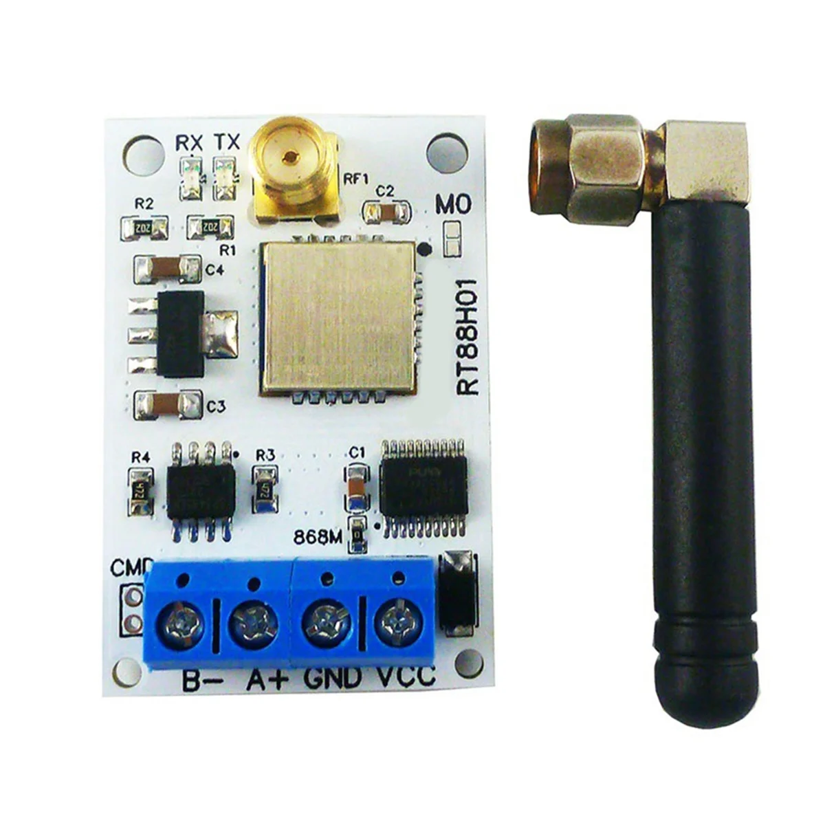 Nuevo Módulo transmisor y receptor 3C-RT88H01 433M RT88H01 Modem de Radio VHF/UHF RS485 Lora GFSK transceptor inalámbrico 22DBM