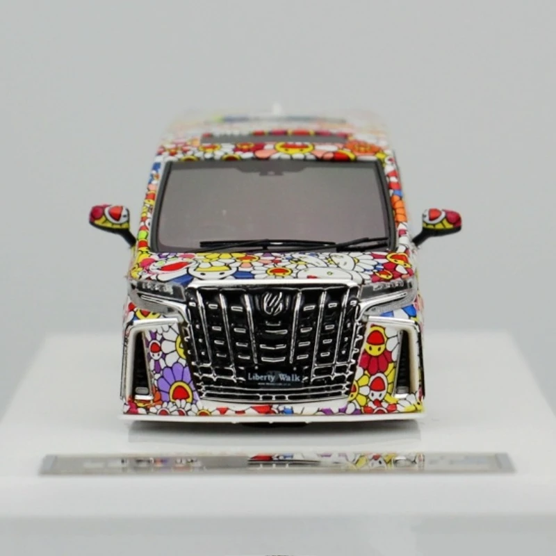 

Timothy Pierre TP 1:64 Alpha MPV Flower Color Alloy Car Model Office Bedroom Toy Collection Model Decoration Ornaments Gift