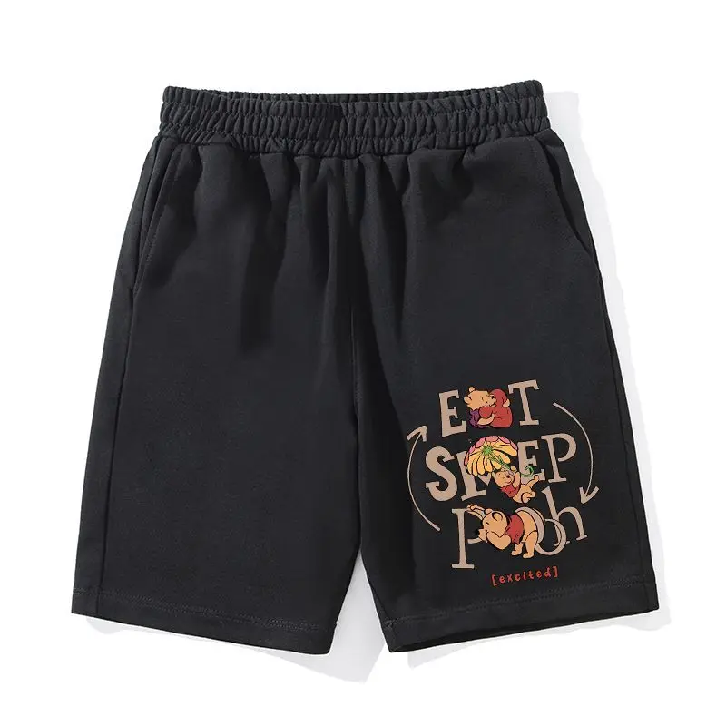 

Disney Winnie The Pooh Peripheral Shorts Summer Winnie The Pooh Anime Pants Casual Pants Cotton