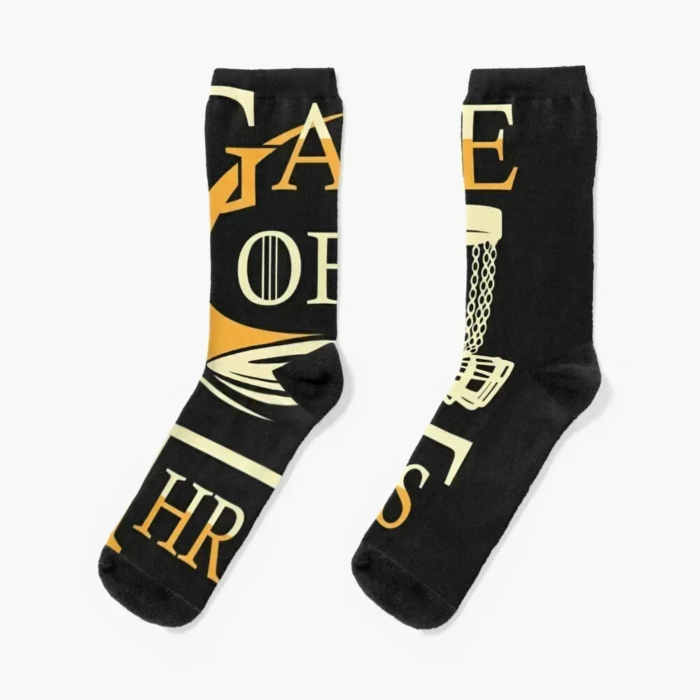 Game of ThrowsDisc Golf Player Flying Disc Golfer TShirt11 Socks retro halloween Stockings compression Socks Women's Men's