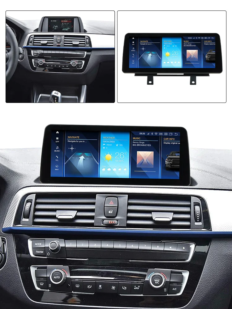 for MEKEDE Android Navigation Car DVD Multimedia Player Auto Radio for BMW 1 Series F20 F21 F22 Qualcomm Snapdragon Chip