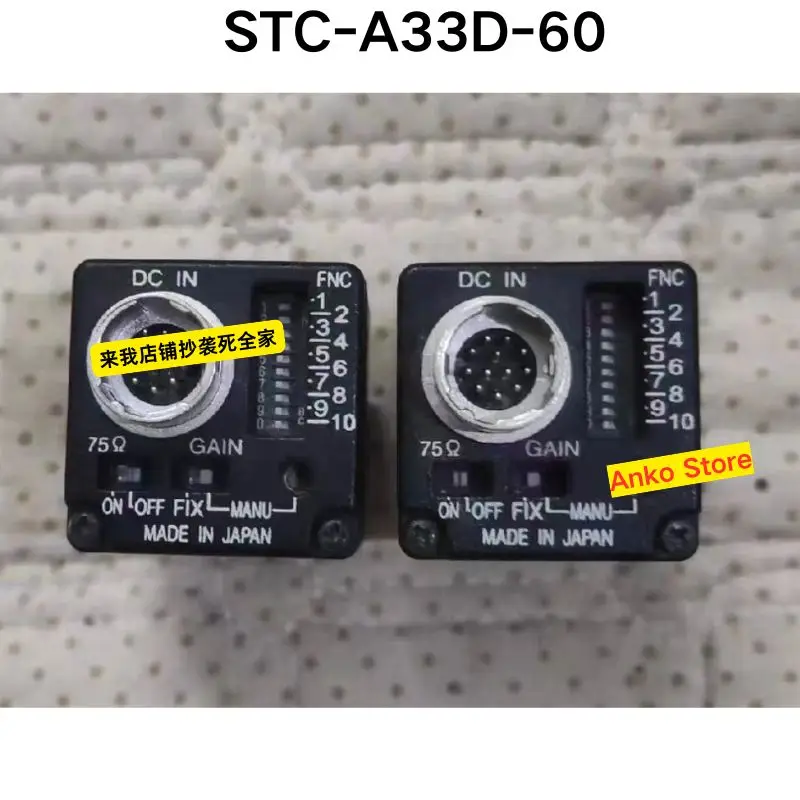 Second-hand test OK ，STC-A33D-60 Industrial Black and White Camera