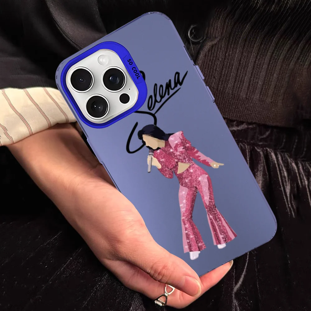 Selena Quintanilla Top Latin Artist 90s Phone Case For IPhone 16 15 14 13 12 11 Pro Max XR XSMAX Matte Shockproof Back Cover