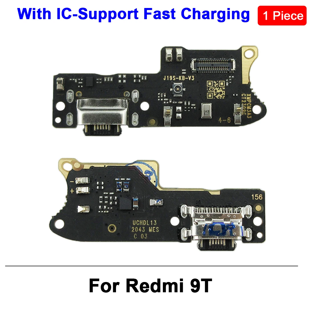 Prise en charge de la carte de charge rapide pour Xiaomi, Redmi 9, 9A, 9C, 9T, 12C, chargeur USB, connecteur de port S6, câble flexible