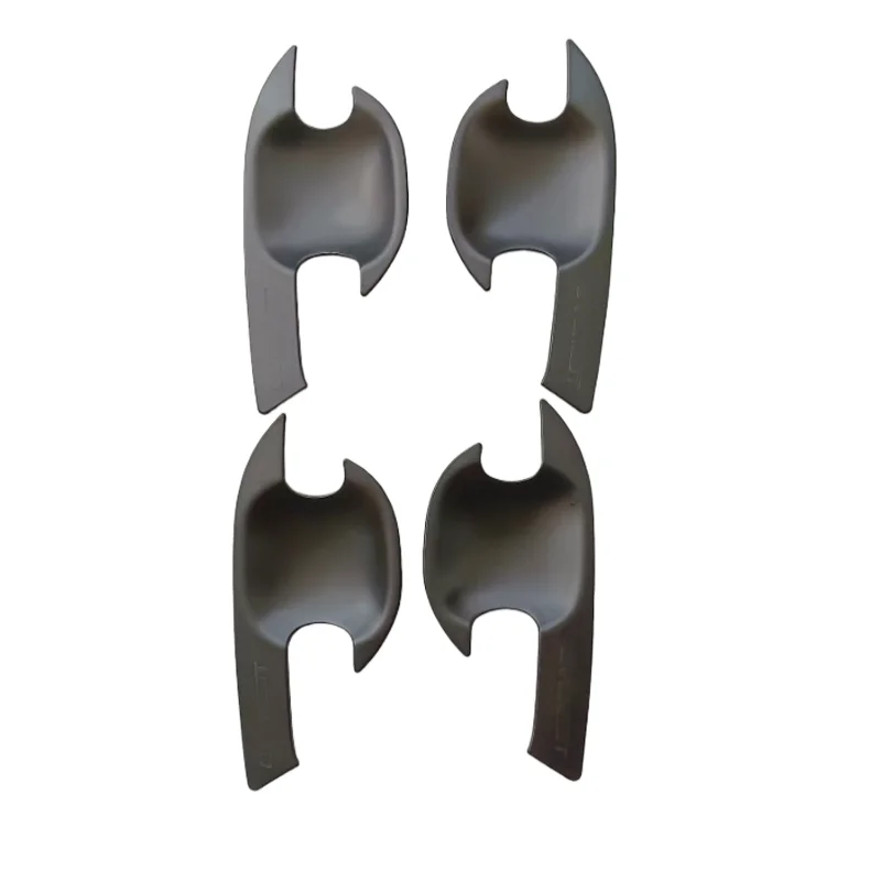 ABS البلاستيك مقبض الباب إكسسوارات خارجية لأبواب السيارات لفورد ايفرست 2015-2019 الخارجي أسود اللون الجسم أطقم اكسسوارات الكسوة