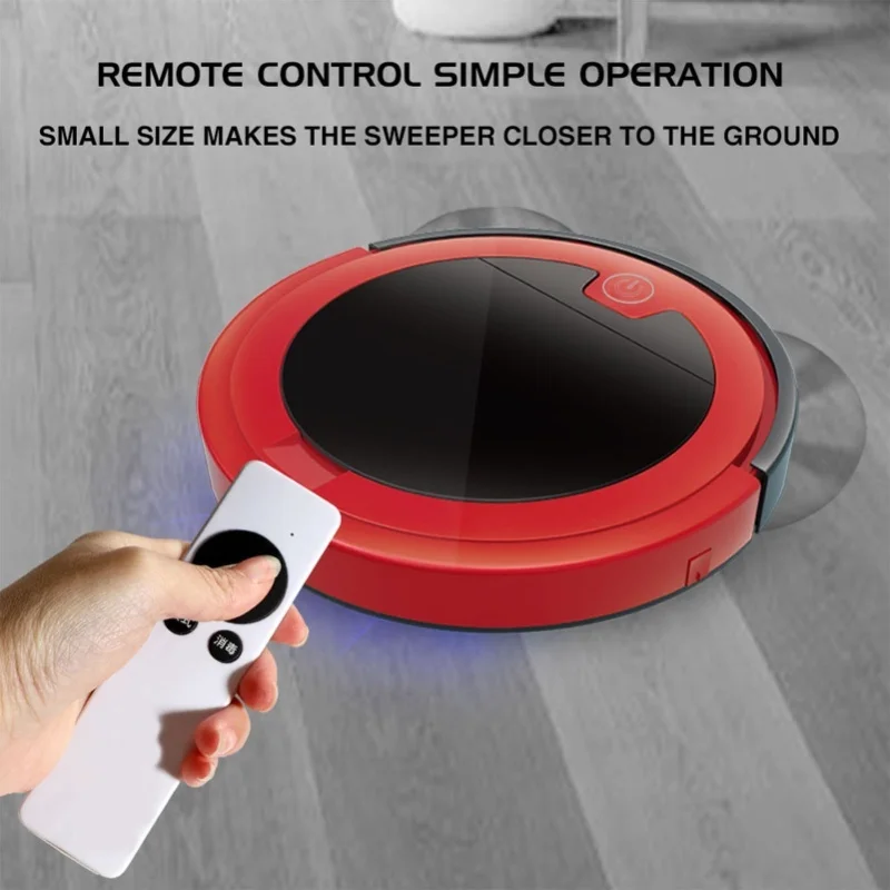 Sweeping Robot USB Rechargeable Strong Suction Automatic Obstacle Avoidance Quiet 3 In 1 Sweeping Mopping Robotic Vacuum For