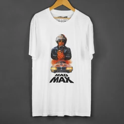 Mad Max T-Shirt Mel Gibson Movie Fist Of The North Star Men's Clothing Short Sleeve Summer Cotton Tee Shirt