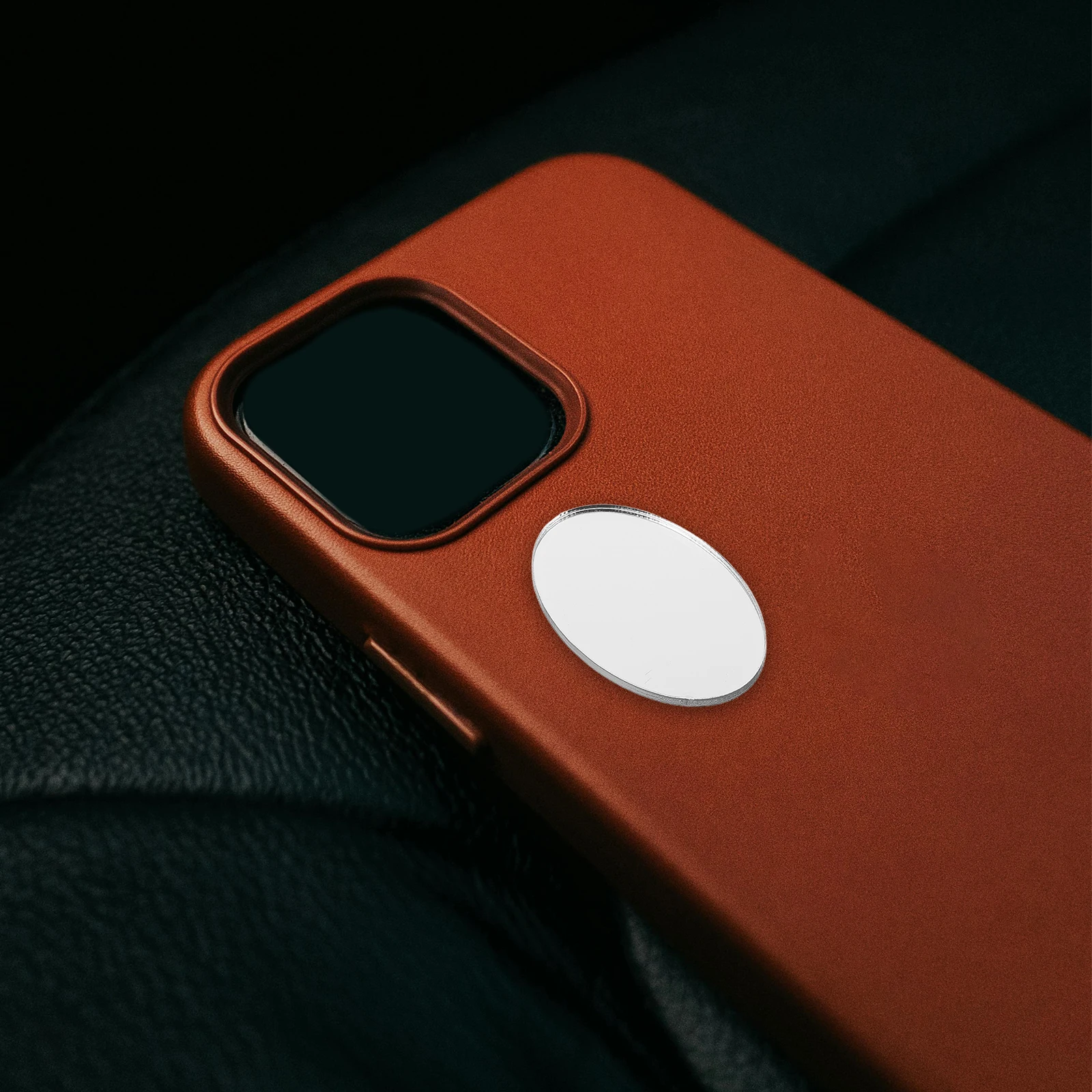 5 pezzi adesivo specchio per telefono adesivo specchio per trucco acrilico compatto per custodia per telefono adesivo portatile da viaggio piccolo cerchio