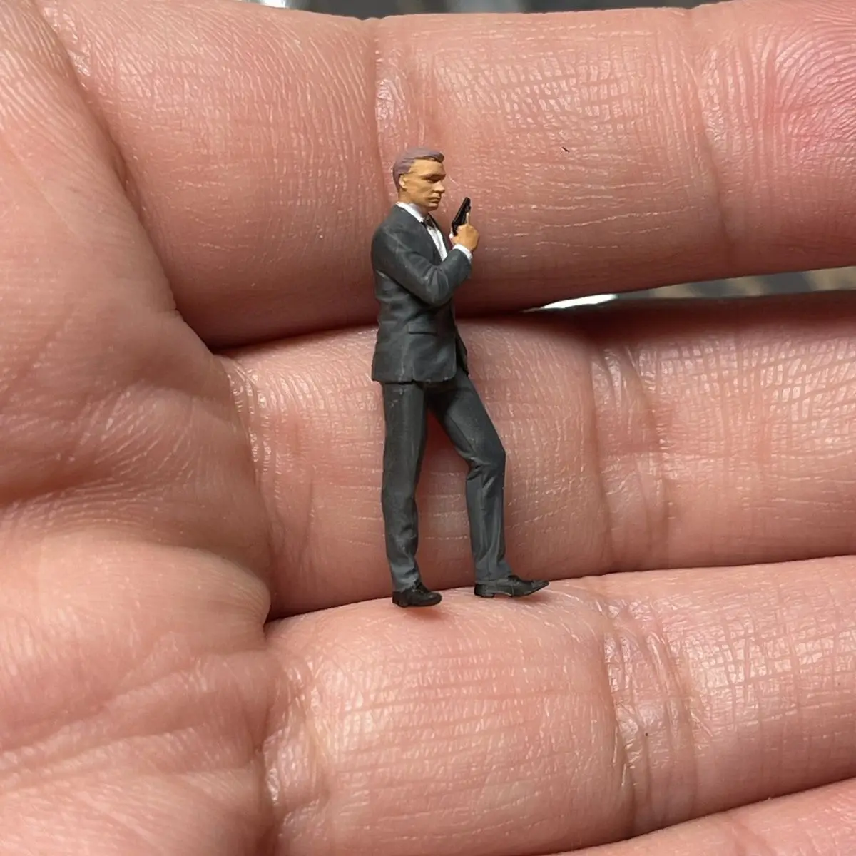 1/64 Hars Beeldje Bond Girl Model Auto Scène Rekwisieten