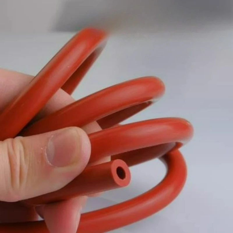 1/2/5/10Meters ID2~32mm Red Silicone Tube Heat Resistant Automobile Fuel Tank Pipe Vacuum Cooling Tube Air Pump Soft Rubber Hose
