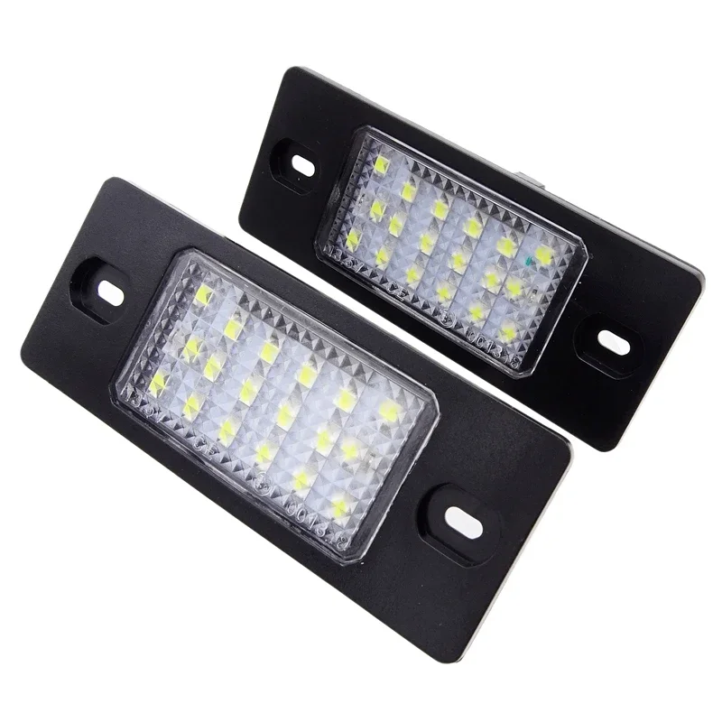

Car LED Number License Plate Light Tail Lamps 18-SMD for Porsche Cayenne 955 957 02-10 for VW Golf 5 Touareg MK1 Tiguan 07-15