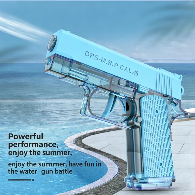 NOVO Brinquedo de Pistola de Água M1911 para Festas de Verão, Jogos de Tiro na Praia, Brinquedos ao Ar Livre, Presentes de Aniversário para Meninos e Meninas