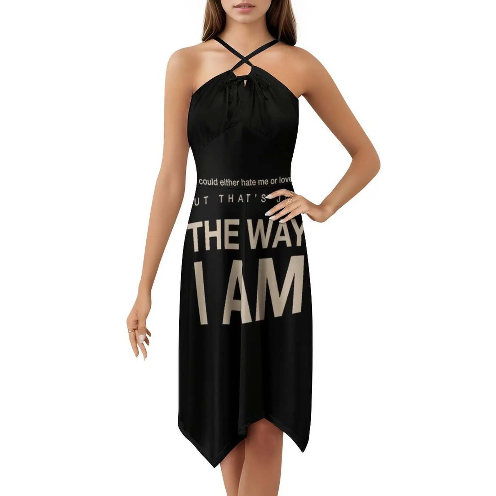 فستان تشارلي بوث-ذا واي أنا للحفلات الأنيقة للنساء على شكل حرف A مع خيارات قصيرة/طويلة/بدون أكمام تشارلي بوث تشارلي بوث