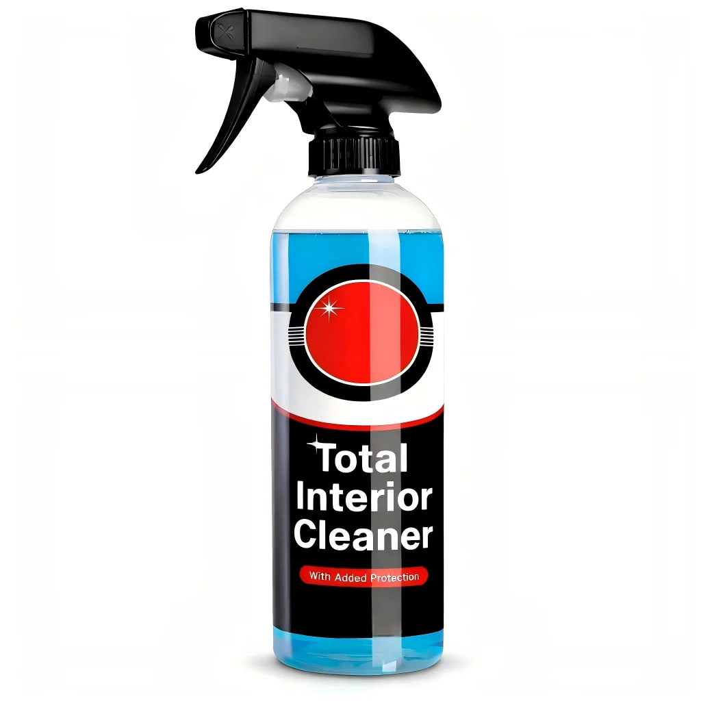 Total Interior Cleaner (473ml) – Multi Surface Car Cleaner for Leather,Plastic,Vinyl & Fabric – Interior Detailing Spray with UV